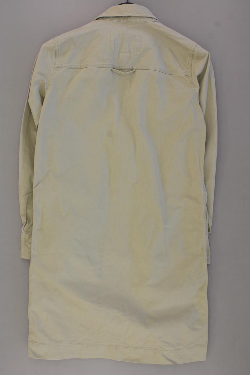 Gant by Michael Bastian Kleid Gr. 34 Langarm olivgrün aus Baumwolle