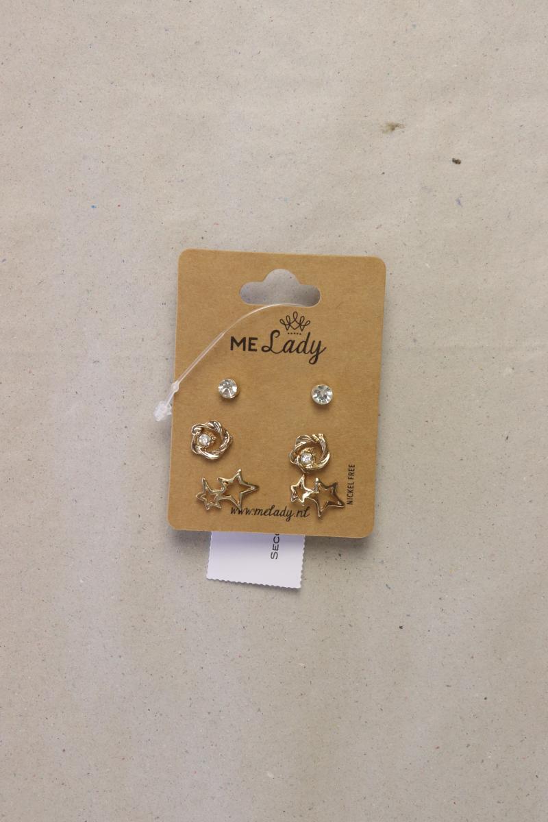 Second Hand Outfit Größe S mit NAF NAF Ringelshirt in Gr. S und Accessoire