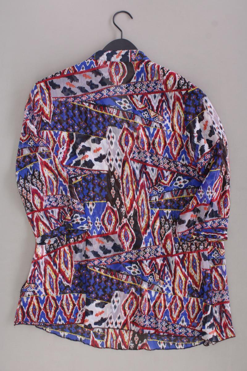 MARK ADAM Classic Bluse Gr. 42 3/4 Ärmel mehrfarbig aus Polyester