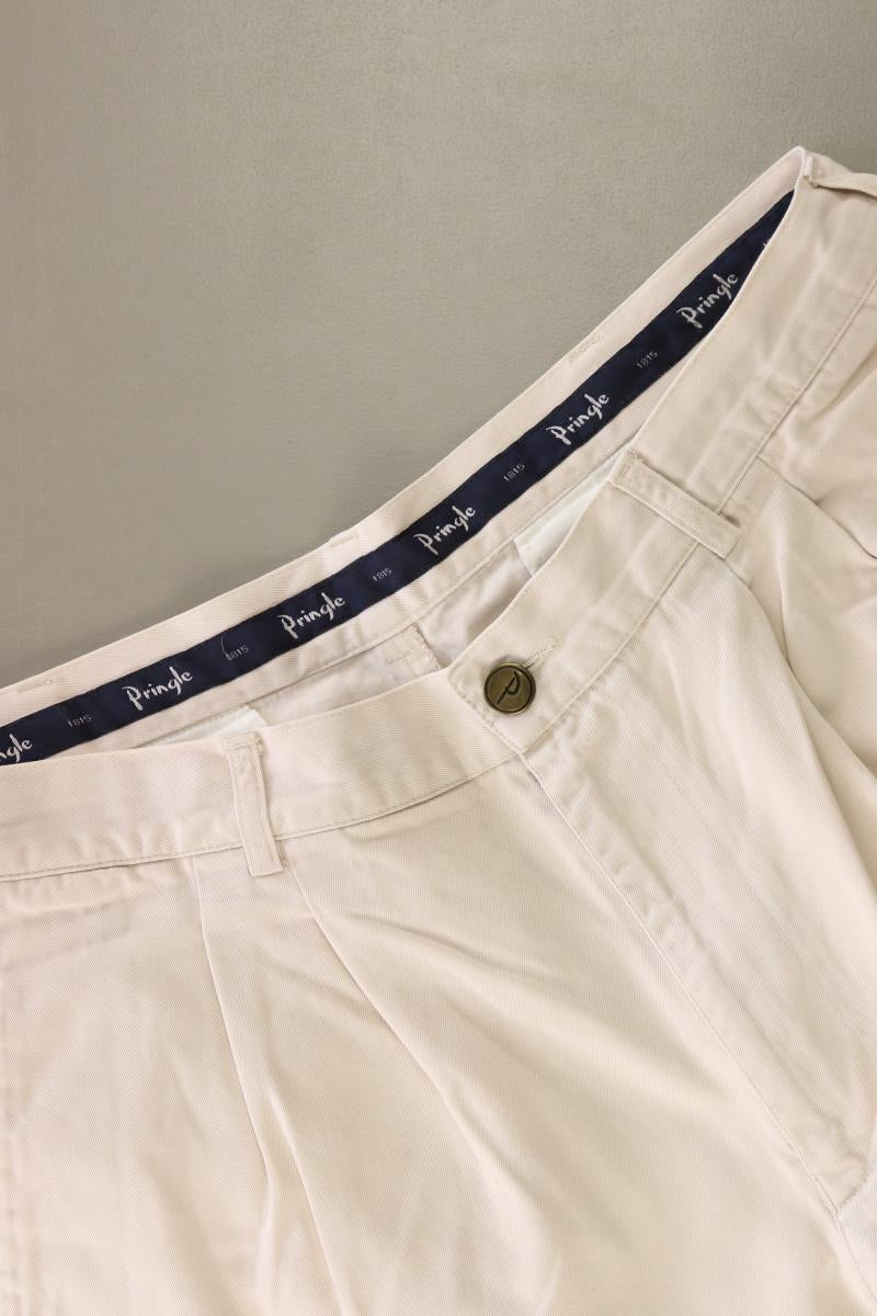 Pringle of Scotland Shorts für Herren Gr. 52 creme aus Baumwolle