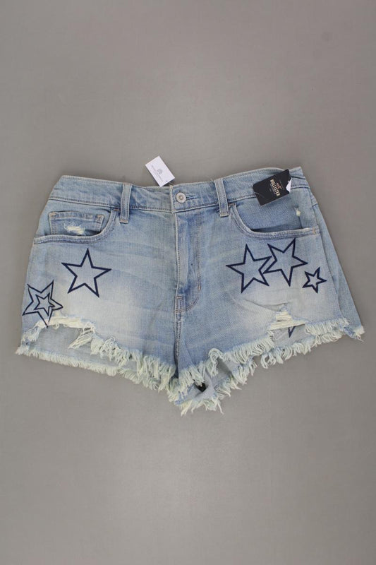 Hollister Jeansshorts Gr. W30 neu mit Etikett blau aus Baumwolle