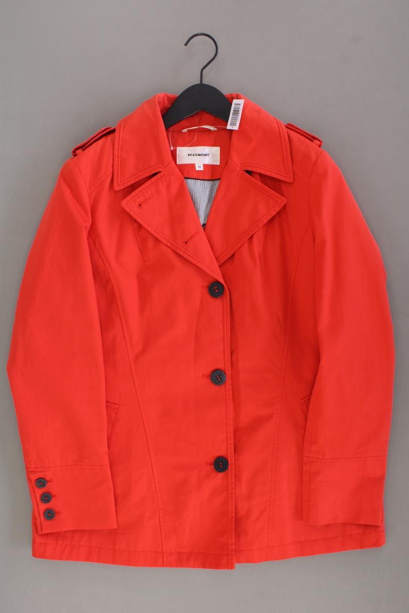 Beaumont Lange Jacke Gr. 40 neuwertig orange