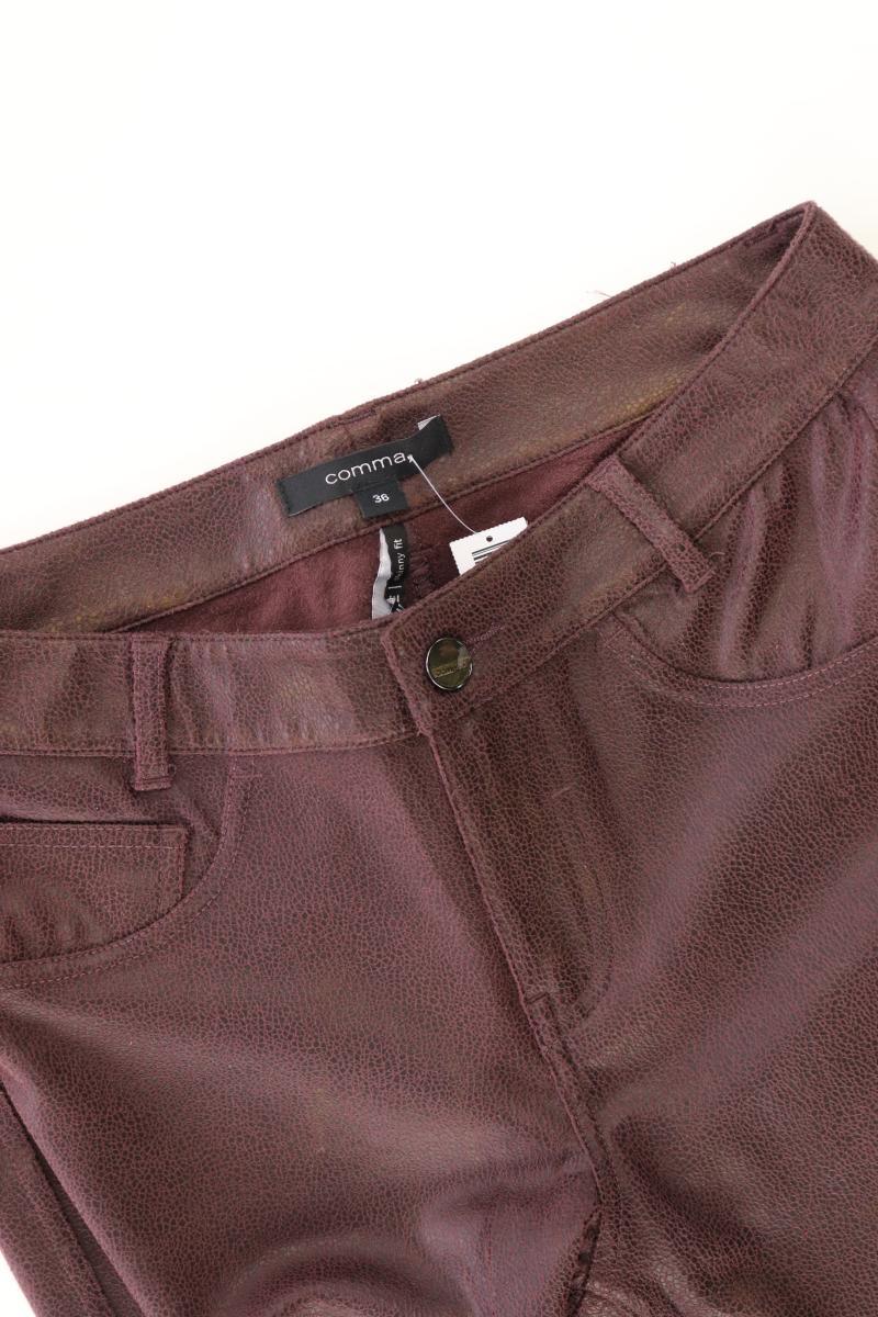comma, Five-Pocket-Hose Gr. 36 lila aus Polyester