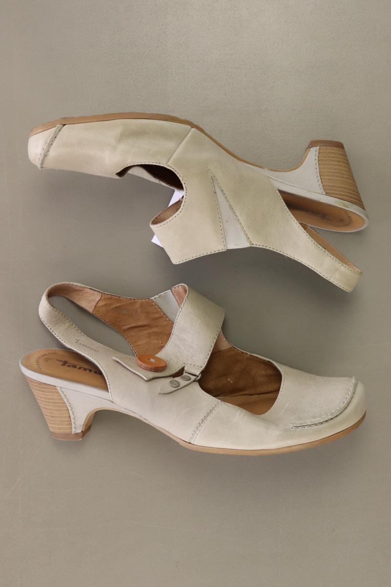 Tamaris Pumps Gr. 41 grau aus Leder