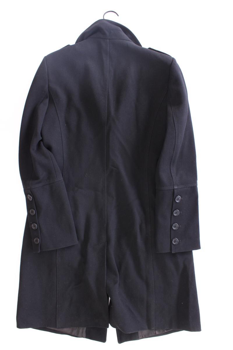 Moschino Jeans Wollmantel Gr. 42 schwarz