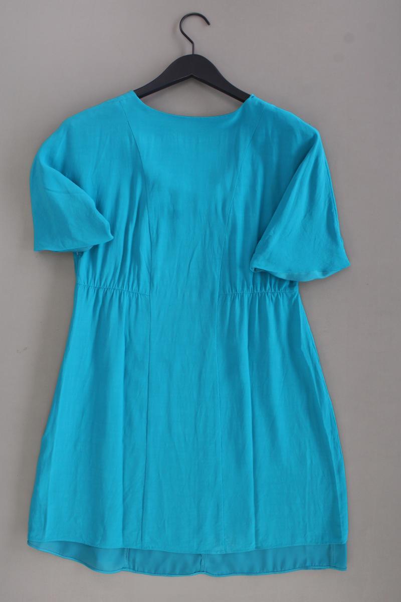 Boden Minikleid Tunika Gr. UK 12 (M) neuwertig Kurzarm türkis aus Viskose