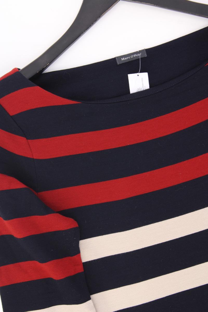 Marc O'Polo Midikleid Gr. 38 gestreift 3/4 Ärmel mehrfarbig