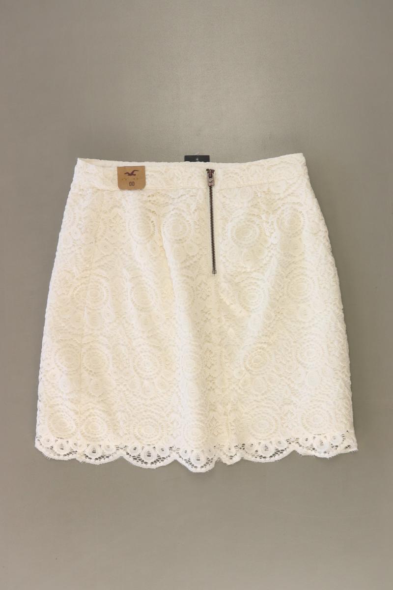 Hollister Spitzenrock Gr. XS neu mit Etikett Neupreis: 39,0€! creme aus Nylon