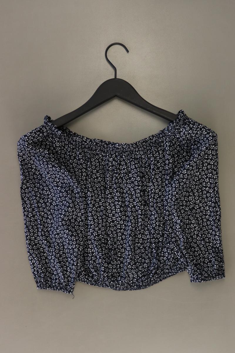 Brandy Melville Regular Shirt Gr. 36 3/4 Ärmel blau aus Viskose