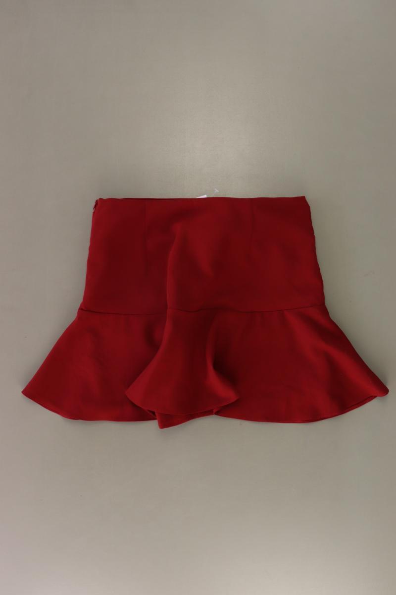 Zara Skort Gr. L rot aus Polyester