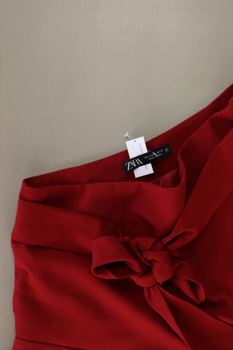 Zara Skort Gr. L rot aus Polyester