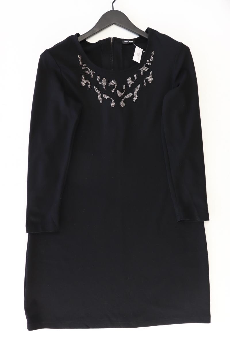 Gerry Weber Langarmkleid Gr. 44 schwarz
