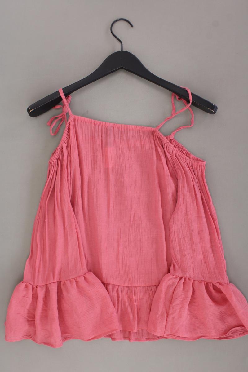 Rut&Circle Comfort Bluse Gr. 36 Trompetenärmel rosa aus Viskose