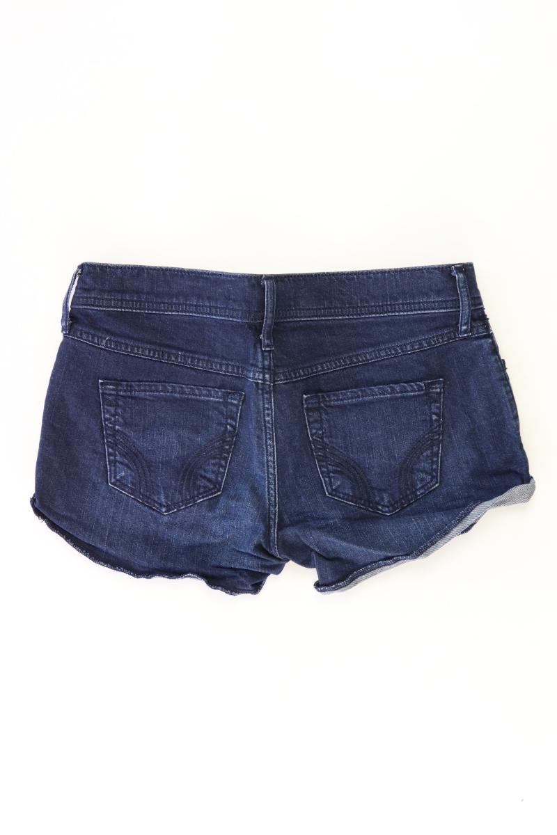 Hollister Jeansshorts Gr. W25 blau aus Baumwolle