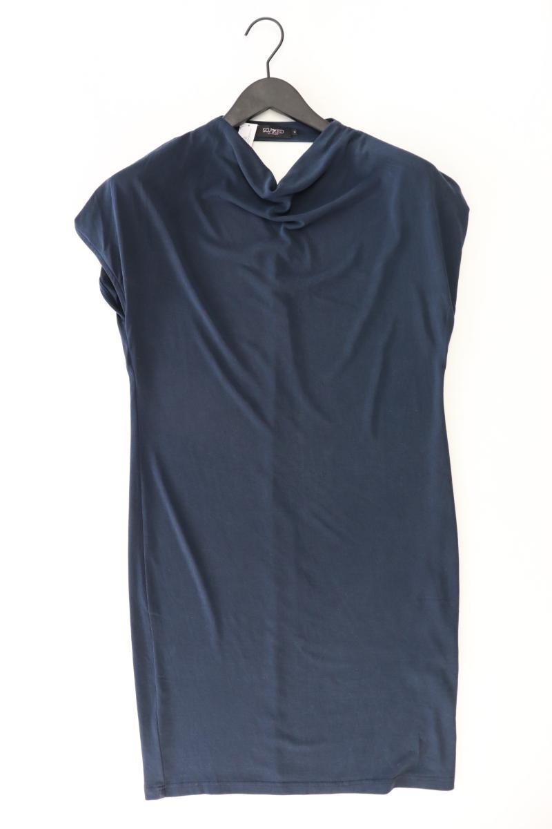 SOAKED IN LUXURY Kurzarmkleid Gr. M blau aus Modal
