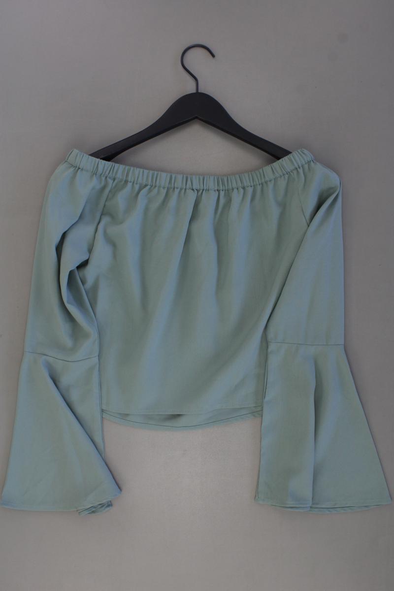 NA-KD Off Shoulder Woven Wide Sleeve Top Gr. M neuwertig Neupreis: 19,95€! blau