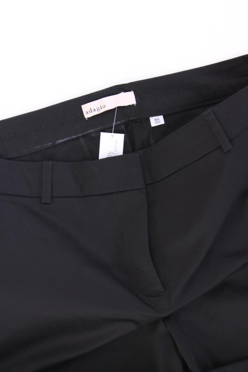 Adagio Hose Gr. 42 schwarz aus Baumwolle