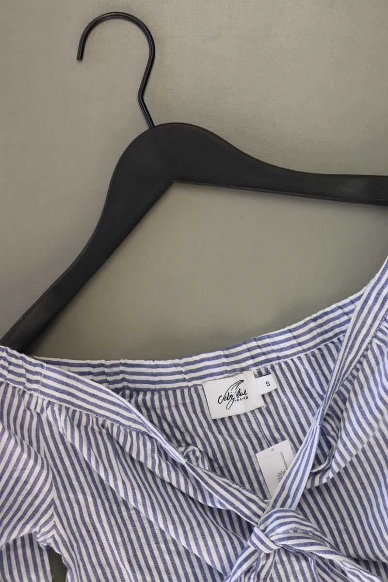 NA-KD x Debiflue Tied off shoulder top Gr. S Neupreis: 29,95€! 3/4 Ärmel blau