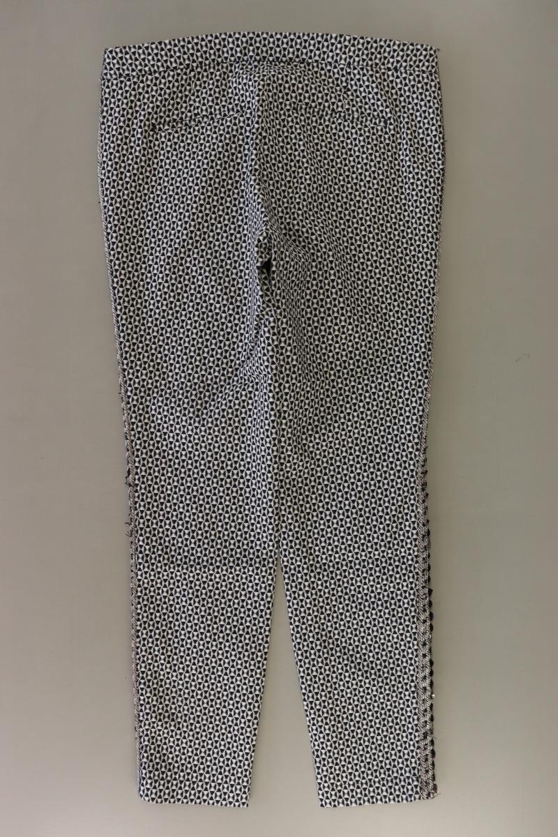 Thomas Rath Stretchhose Gr. Langgröße 42 mit Nieten schwarz aus Baumwolle