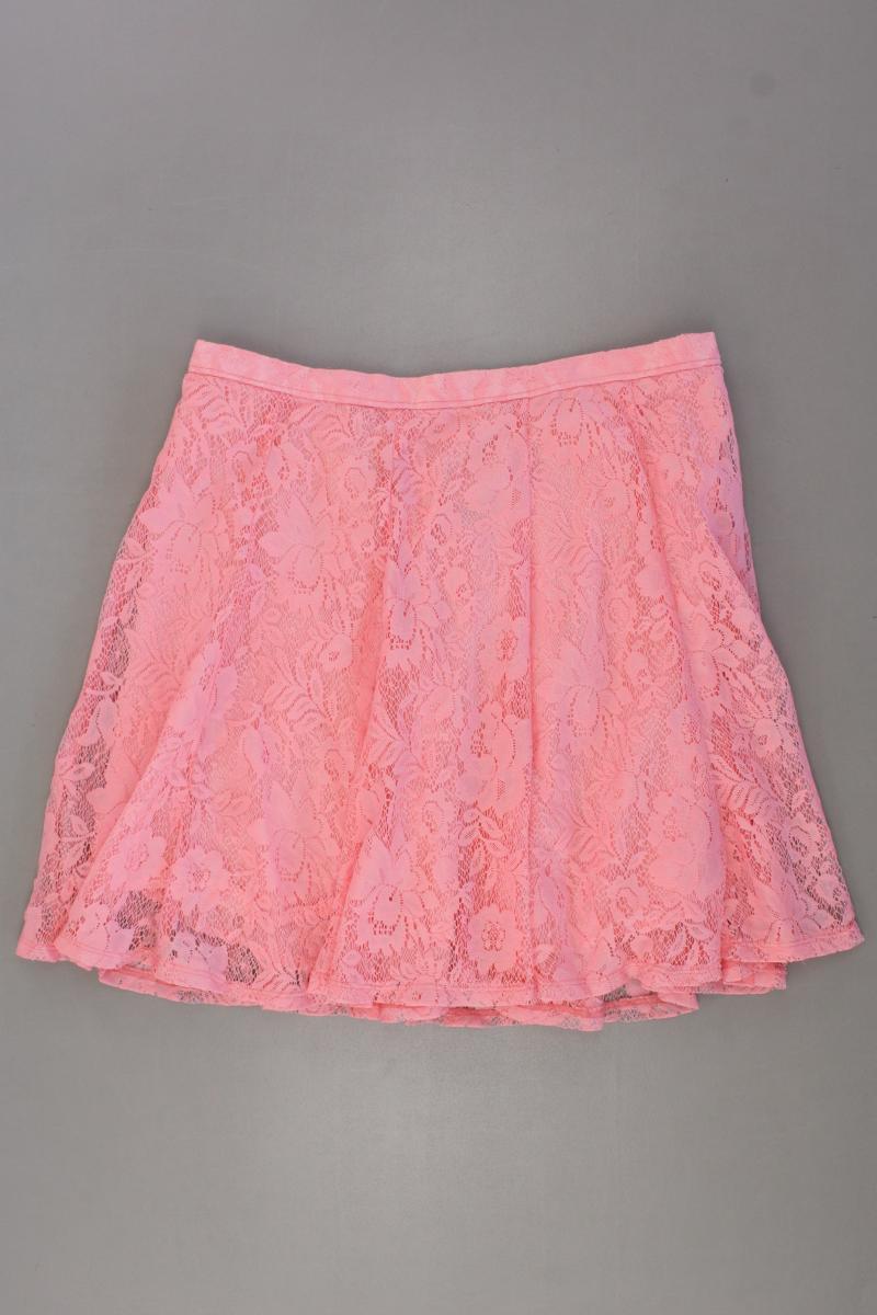 Hollister Spitzenrock Gr. M neuwertig rosa aus Nylon