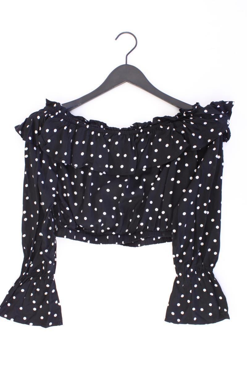 NA-KD x Linn Ahlborg Off Shoulder Flounce Blouse Gr. 38 gepunktet neuwertig
