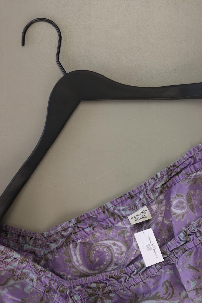 Esprit Regular Tunika Gr. 44 mit Paisleymuster lila aus Baumwolle