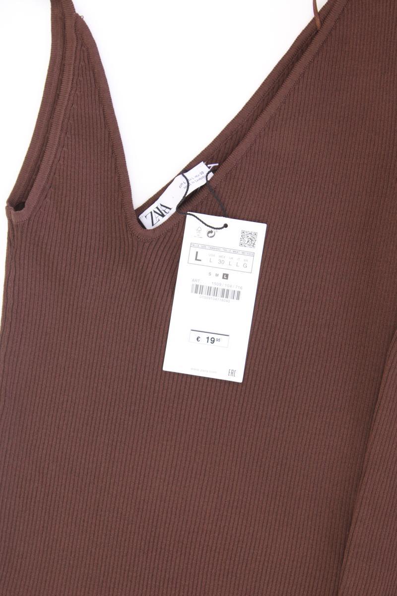 Zara One-Shoulder-Shirt Gr. L neu mit Etikett Neupreis: 19,95€! Langarm braun