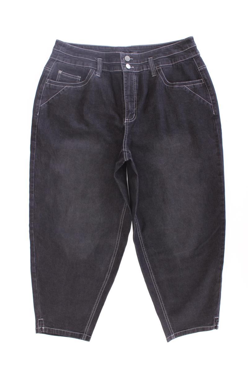 sheego 7/8 Jeans Gr. 46 grau aus Baumwolle