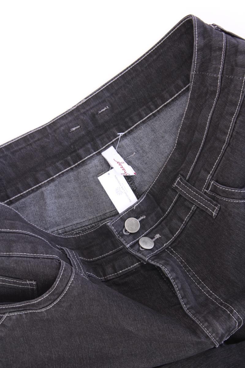 sheego 7/8 Jeans Gr. 46 grau aus Baumwolle