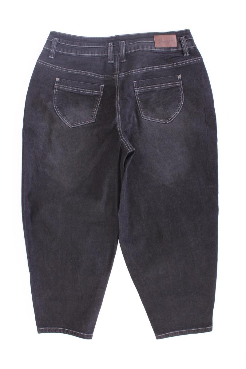 sheego 7/8 Jeans Gr. 46 grau aus Baumwolle