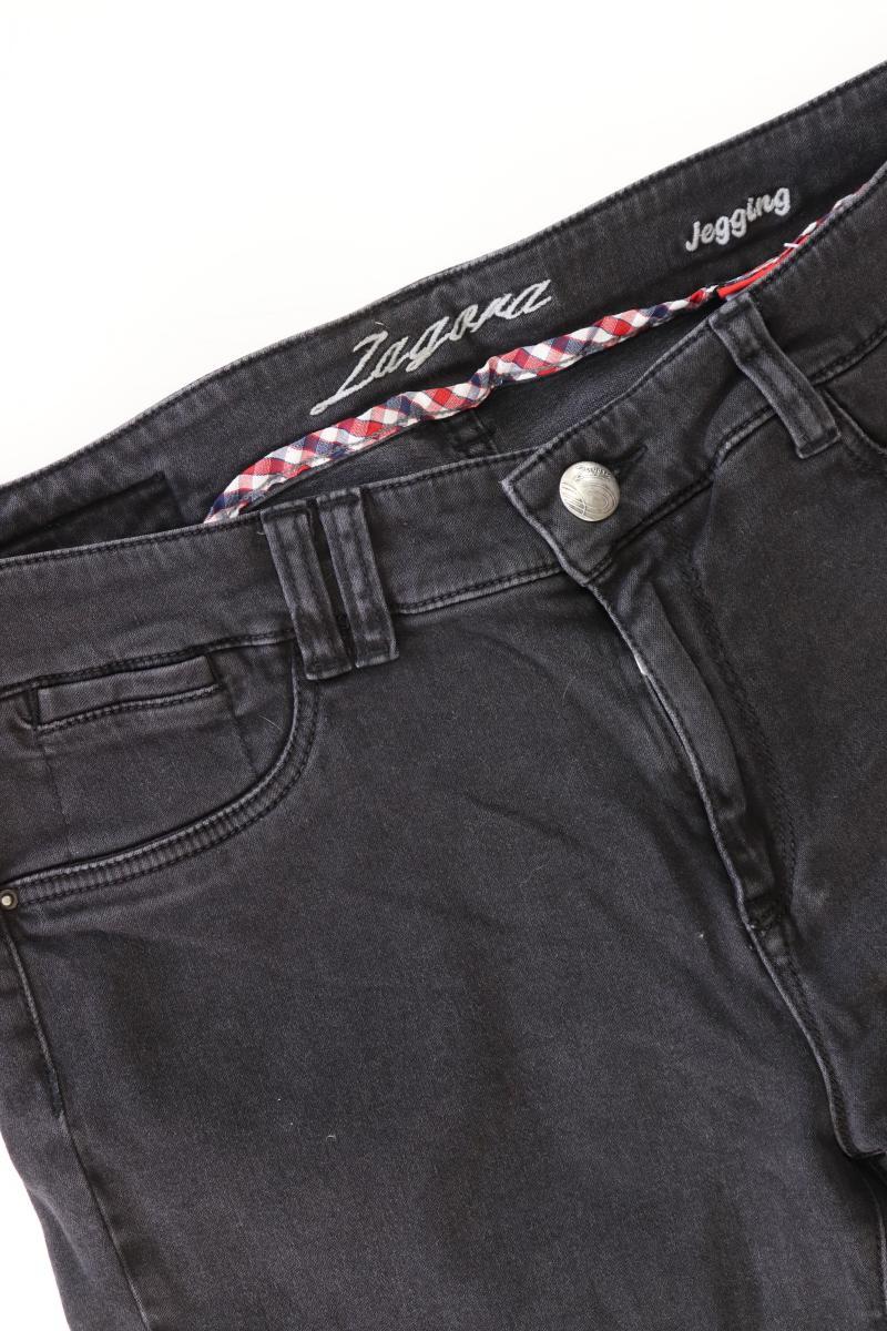 Zagora Jeggings Gr. Langgröße 44 schwarz aus Baumwolle