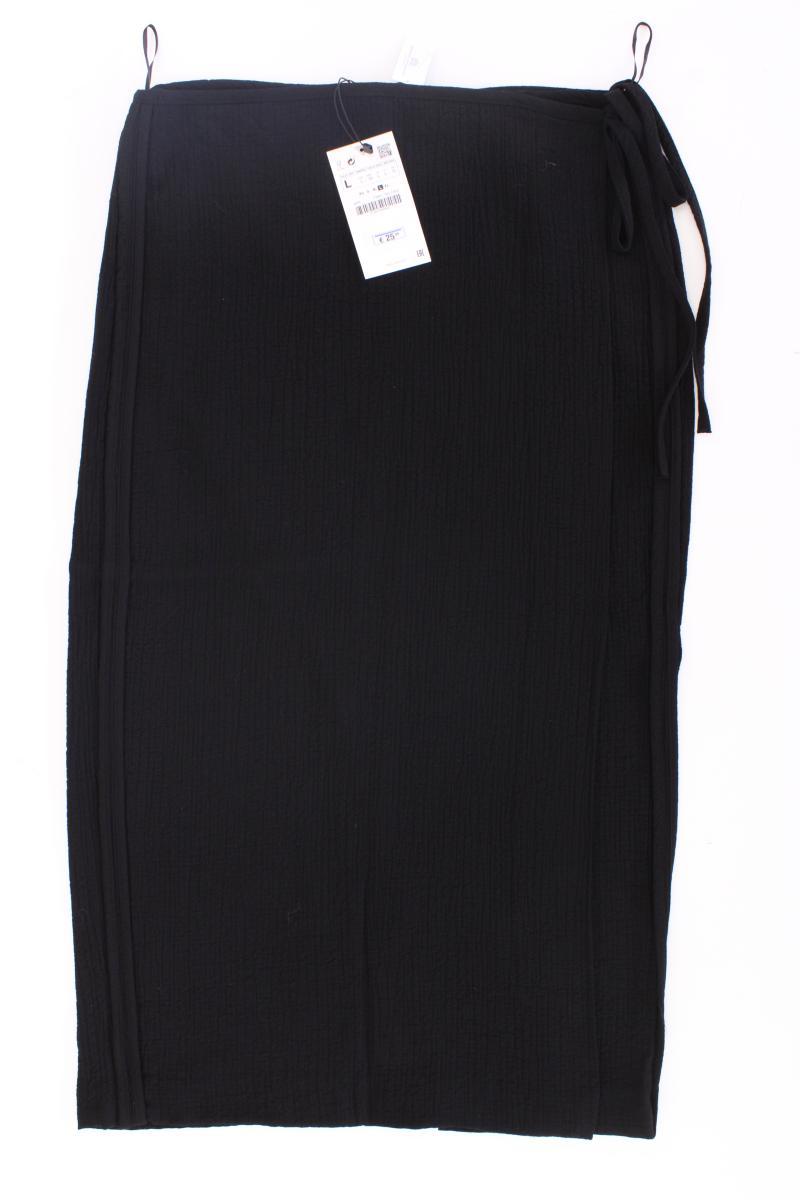 Zara Wickelrock Gr. L neu mit Etikett Neupreis: 25,95€! schwarz aus Viskose