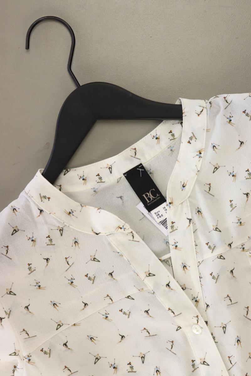 Best Connections Regular Bluse Gr. 36 3/4 Ärmel weiß aus Polyester