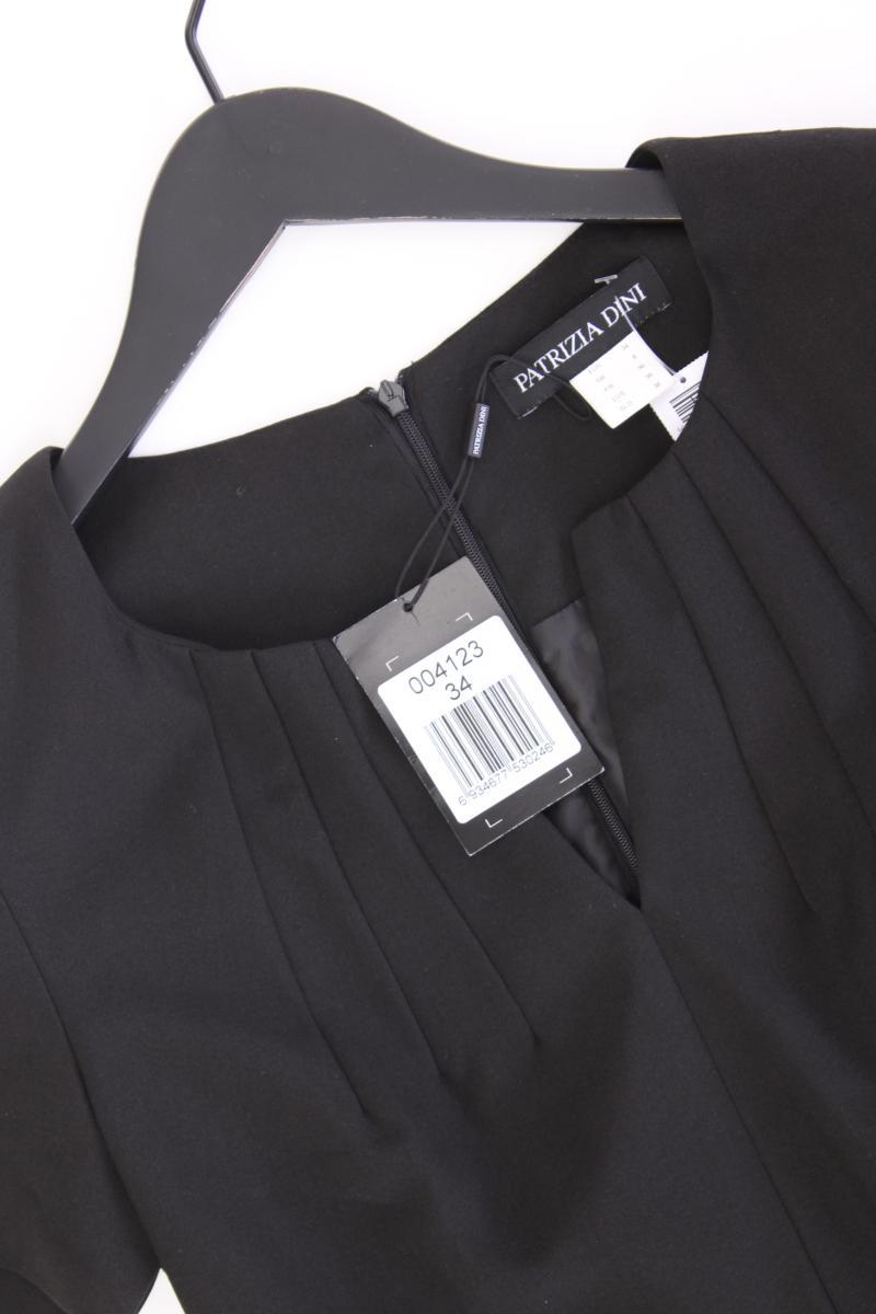 Patrizia Dini Bleistiftkleid Gr. 34 neu mit Etikett Kurzarm schwarz
