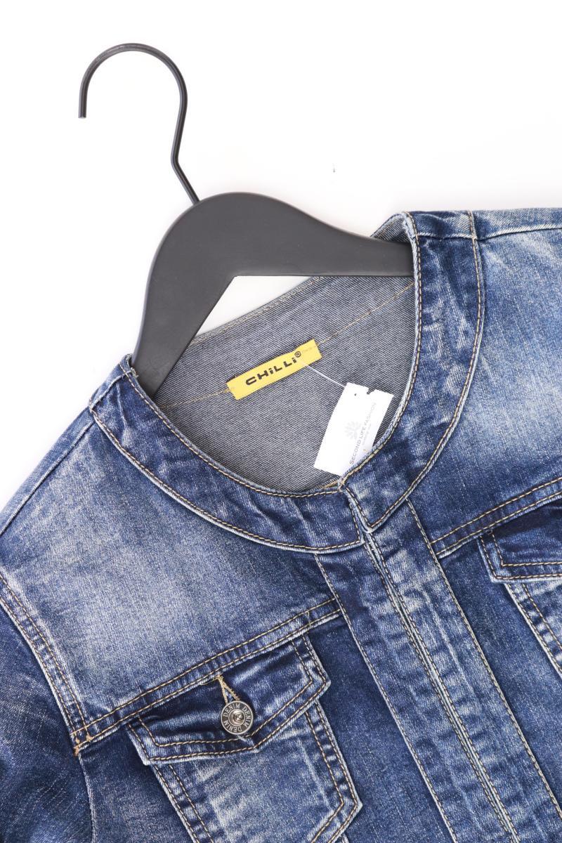 CHiLLi Jeansjacke Gr. S blau aus Baumwolle
