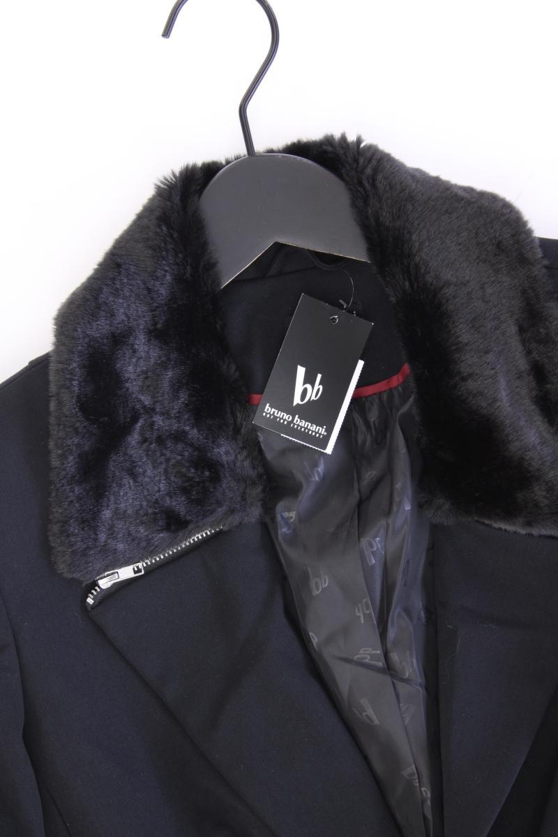 Bruno Banani Regular Blazer Gr. 38 neu mit Etikett schwarz aus Polyester