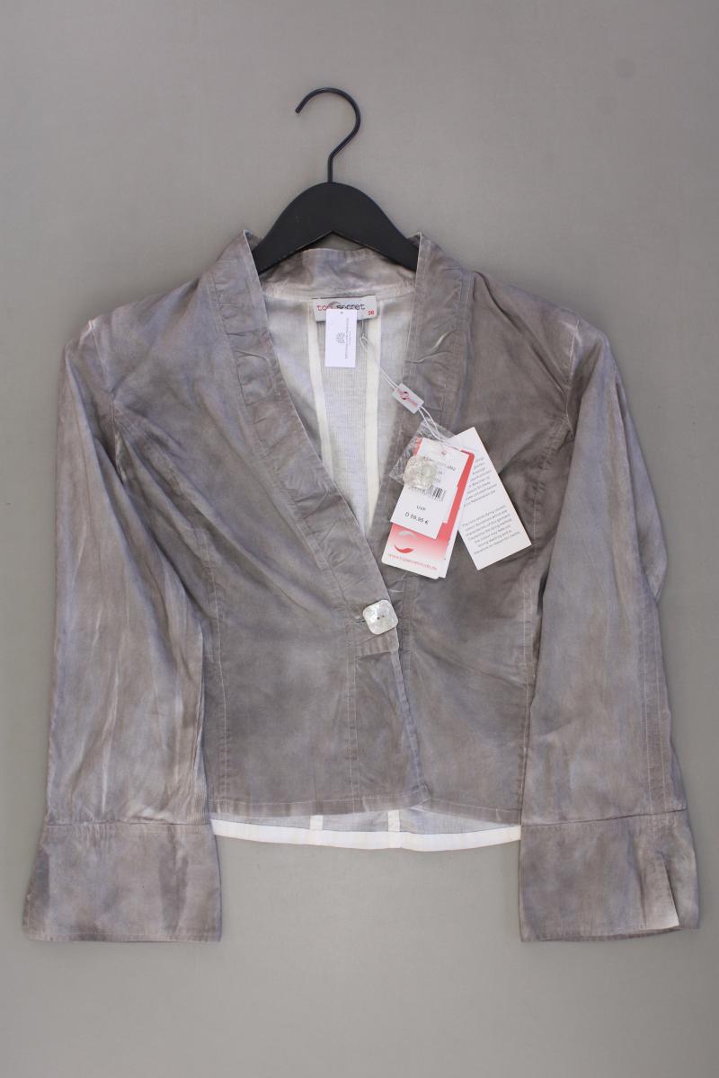 Top Secret Regular Bluse Gr. 36 neu mit Etikett Neupreis: 59,95€! 3/4 Ärmel grau