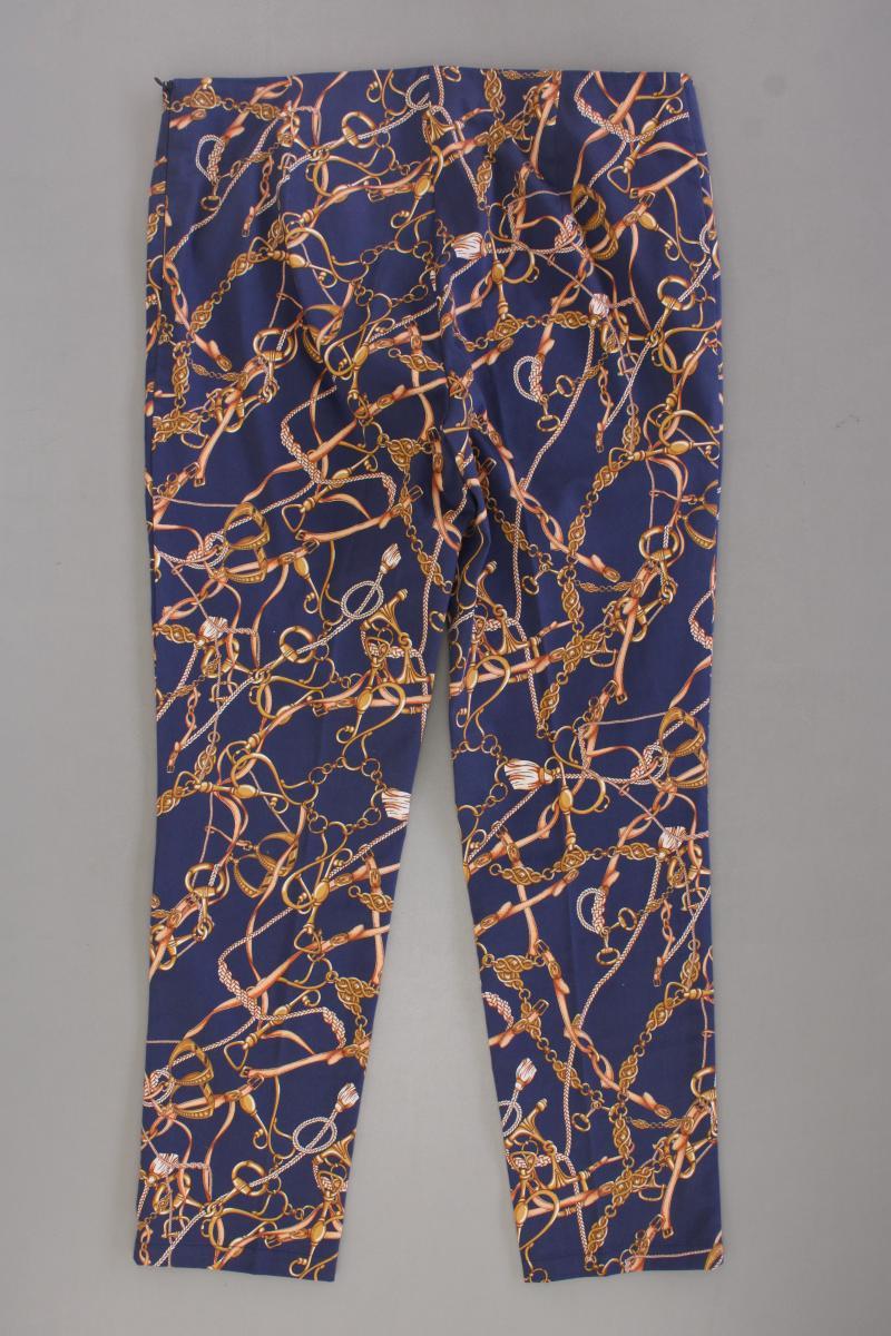 Alba Moda Hose Gr. 40 blau aus Baumwolle