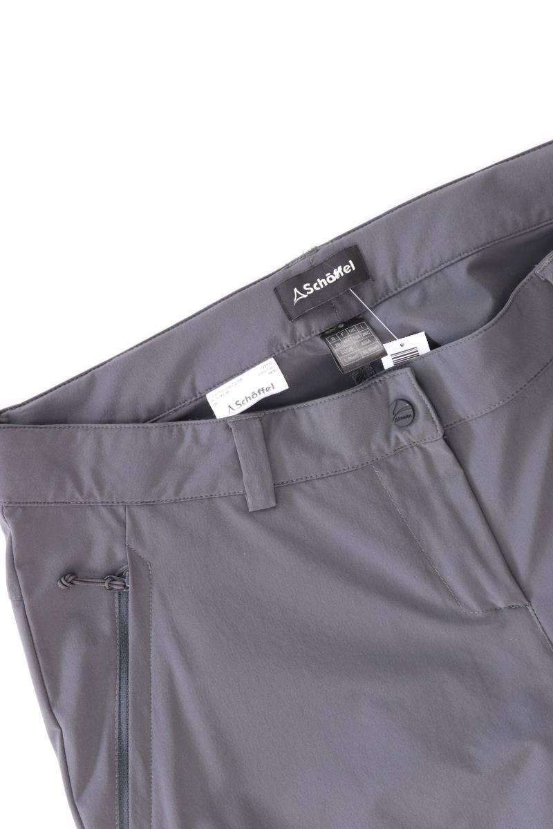 Schöffel Stoffhose Gr. 40 grau aus Polyester