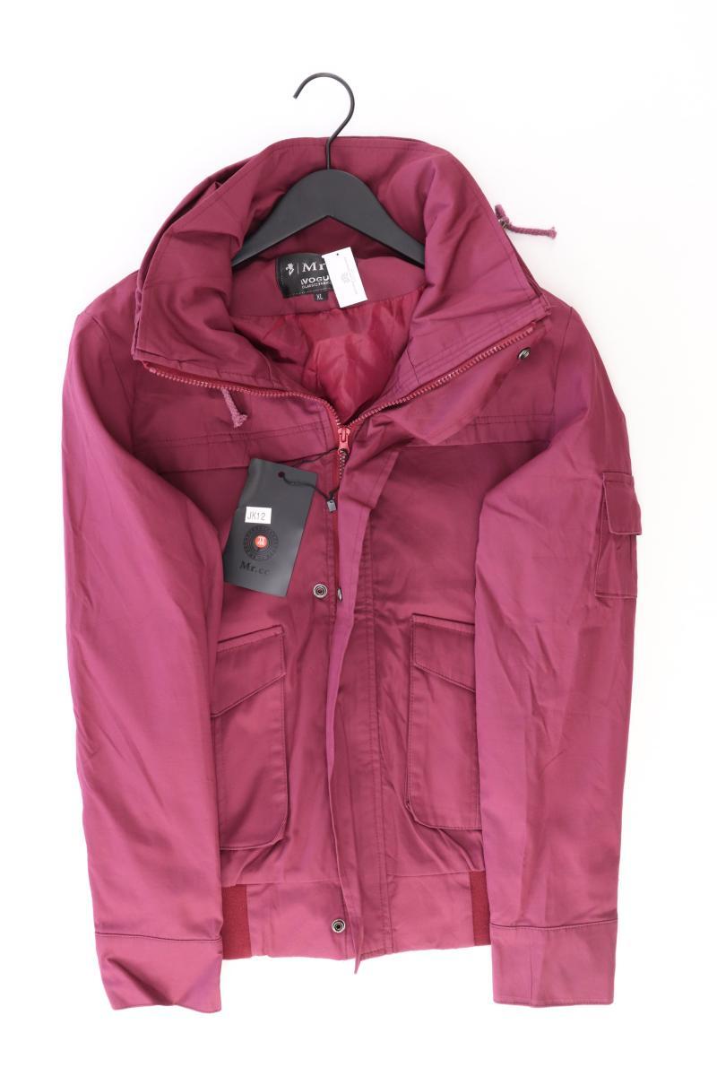 Übergangsjacke für Herren Gr. M neu mit Etikett lila aus Polyester