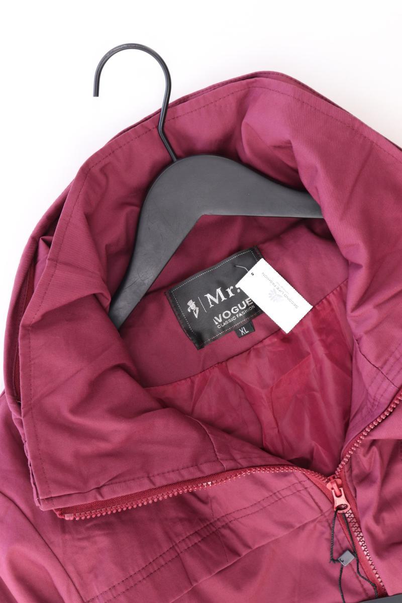 Übergangsjacke für Herren Gr. M neu mit Etikett lila aus Polyester