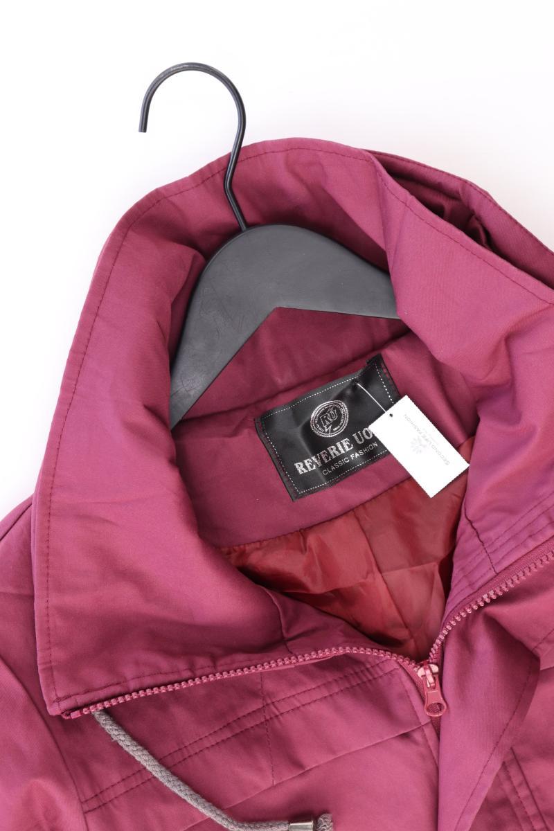 Übergangsjacke für Herren Gr. M lila aus Polyester