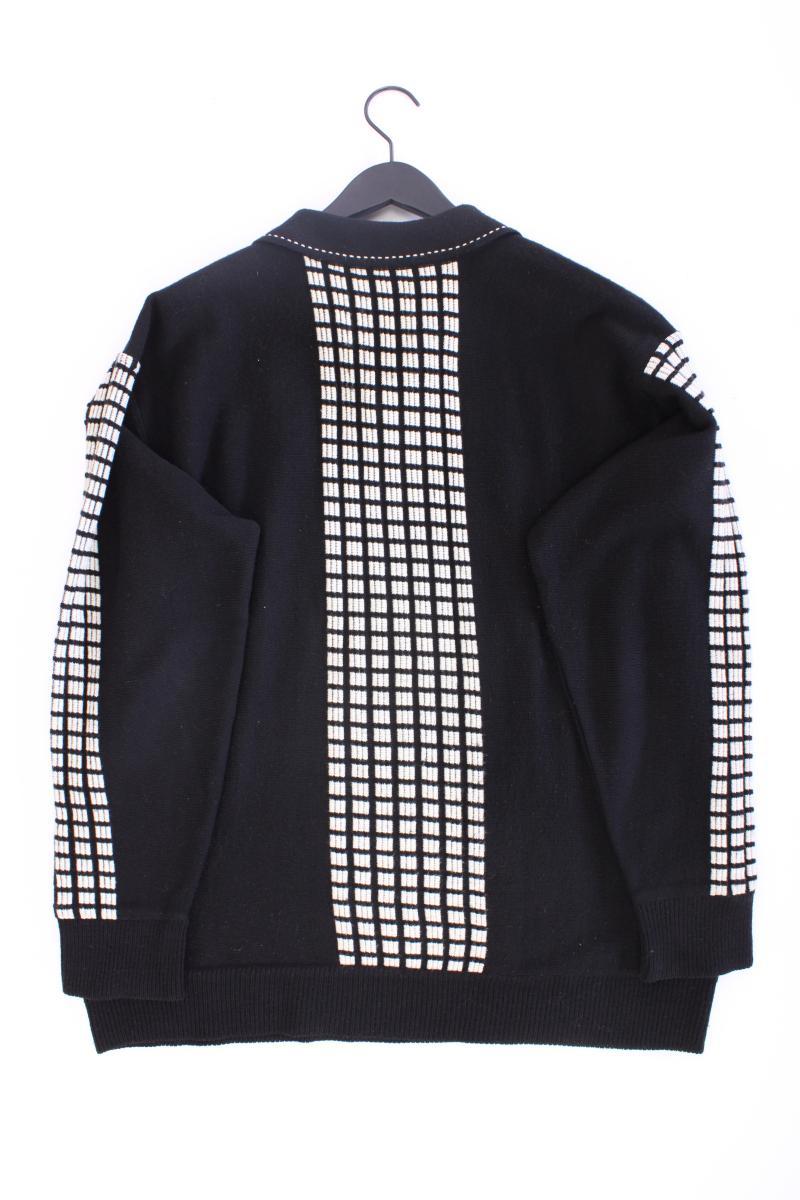 Carlo Colucci Wollpullover für Herren Gr. XL Vintage schwarz