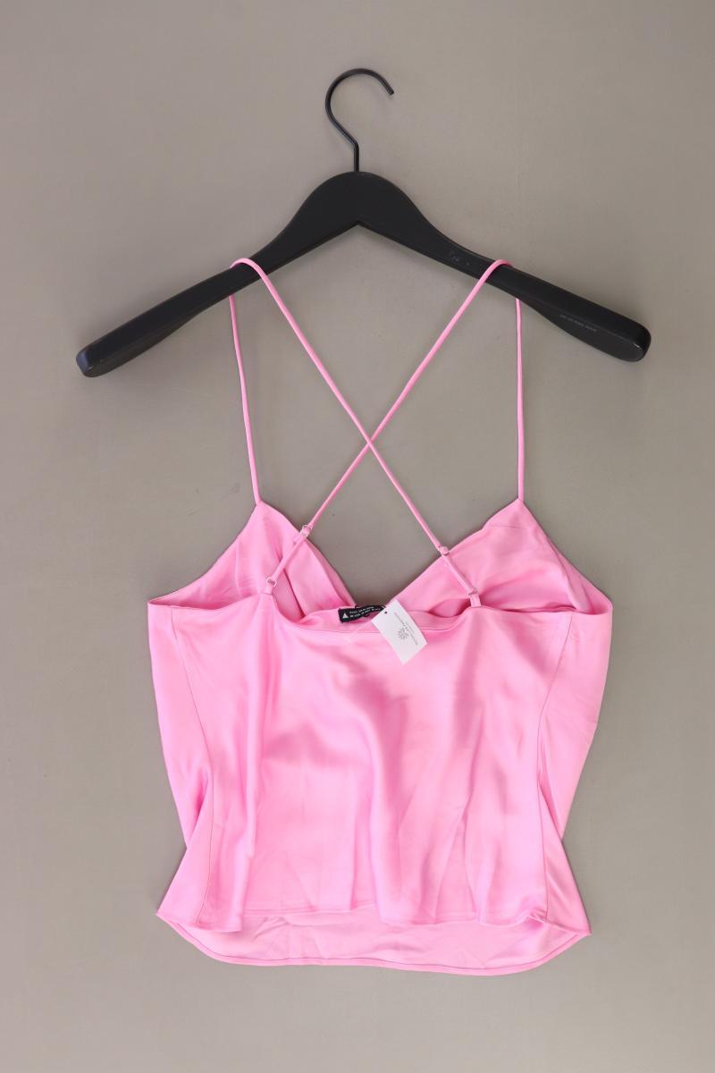 Zara Spaghetti-Top Gr. M neu mit Etikett rosa aus Polyester