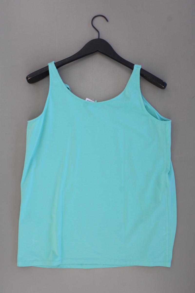 Gerry Weber Trägertop Gr. 42 neuwertig türkis aus Baumwolle