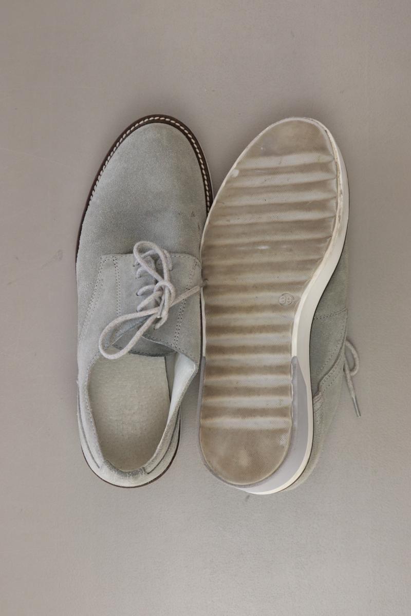 Zign Schuhe Gr. 39 grau aus Leder
