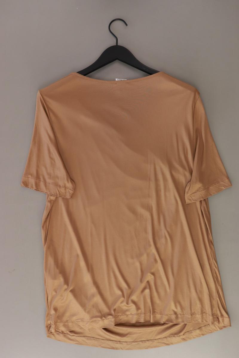 s.Oliver T-Shirt Gr. 48 Kurzarm braun aus Viskose