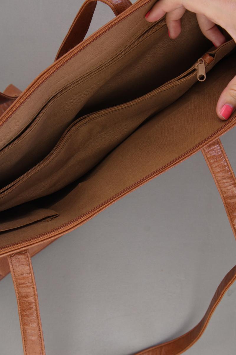 Schultertasche braun