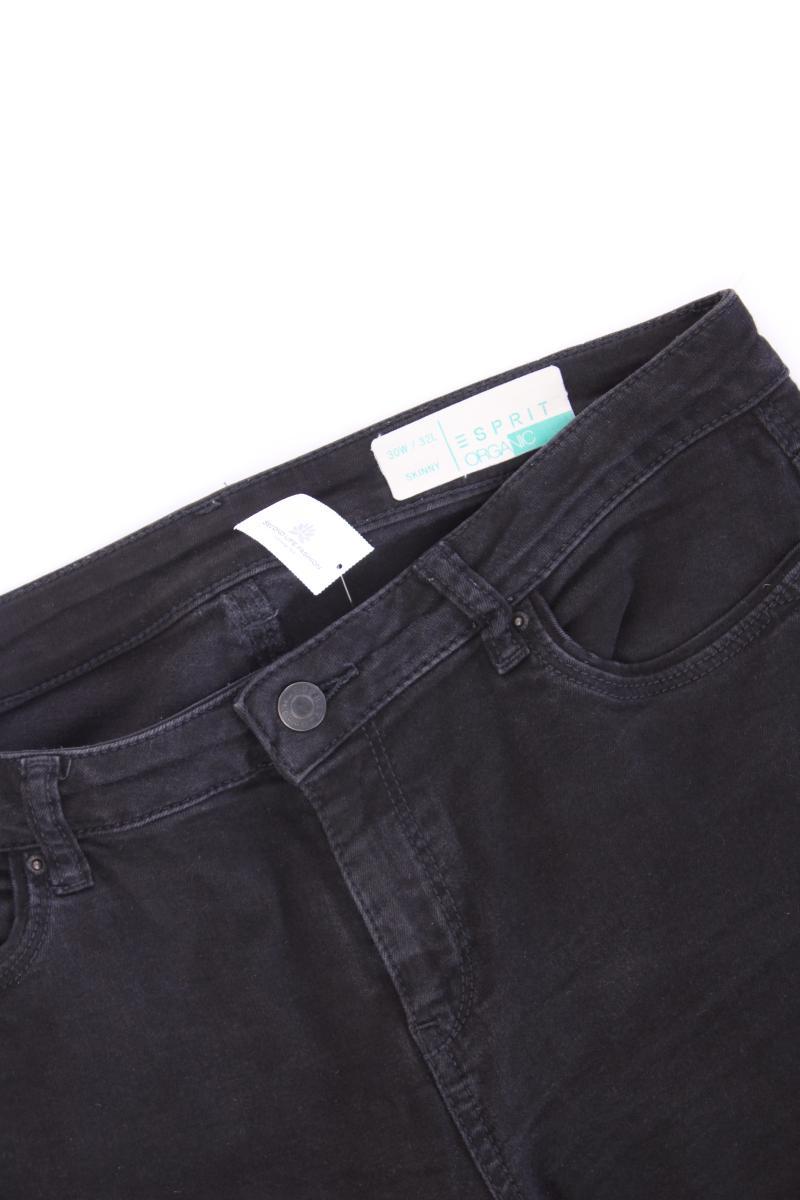 Esprit Organic Skinny Jeans Gr. W30/L32 schwarz aus Baumwolle