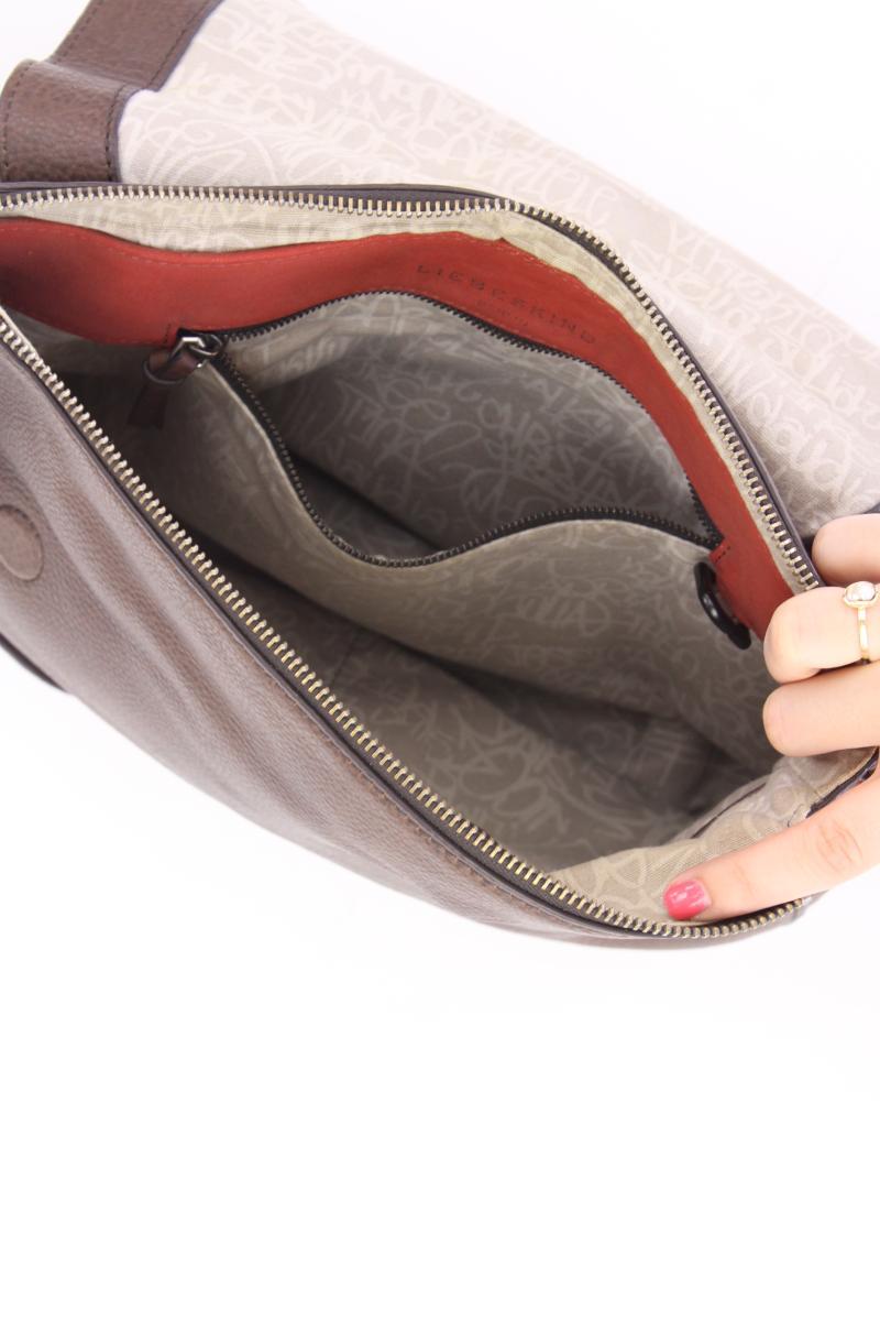 Liebeskind Berlin Umhängetasche braun aus Leder